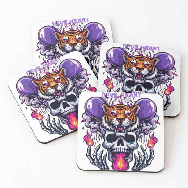 Item preview, Tiger Skull Purple designed and sold by LEONARD JACKSON.