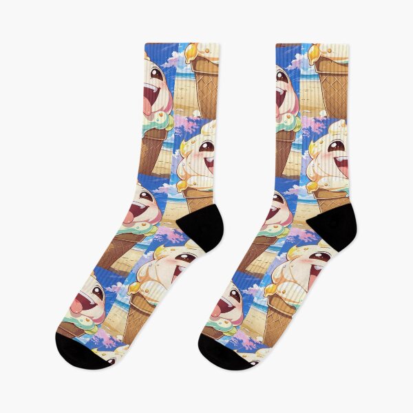 Item preview, Happy Ice Cream Cone at the beach designed and sold by ChibiBites.