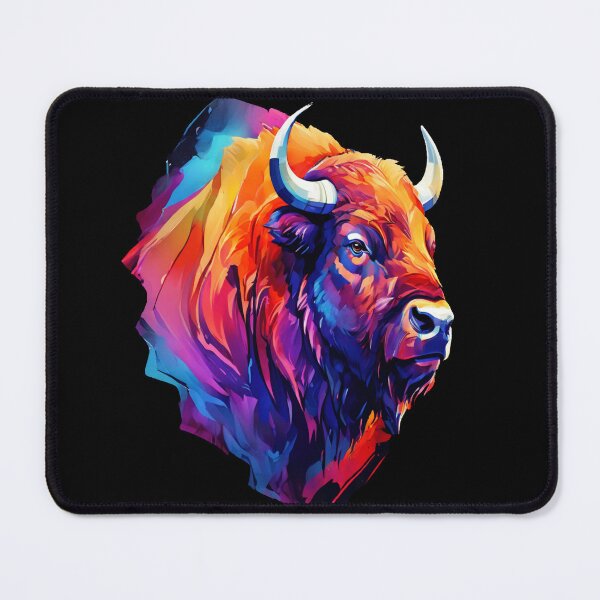 Item preview, Painted Watercolor Wild Bison designed and sold by BirdsnStuff.
