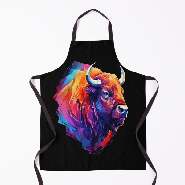 Item preview, Painted Watercolor Wild Bison designed and sold by BirdsnStuff.