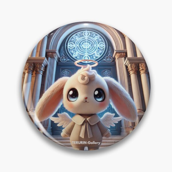 Item preview, Guardian Angel of the Magical Library: White Bunny "Raphael" designed and sold by TERURIN-Gallery.