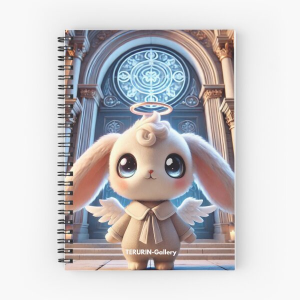 Item preview, Guardian Angel of the Magical Library: White Bunny "Raphael" designed and sold by TERURIN-Gallery.