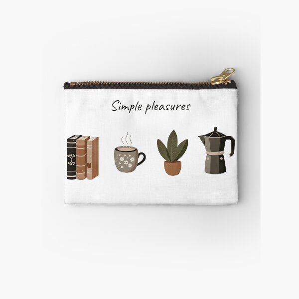 Item preview, Simple pleasures Coffee Books Plants designed and sold by IshwariHakari.