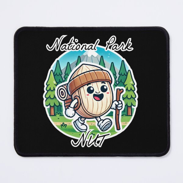 Item preview, Cartoon National Park Nut designed and sold by PaperZinnia.