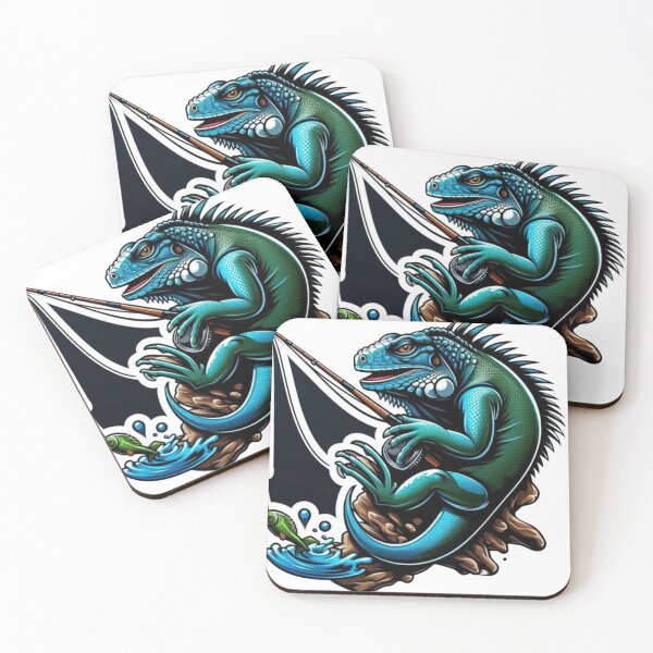 Item preview,  A Fishing İguana designed and sold by Aqmean.