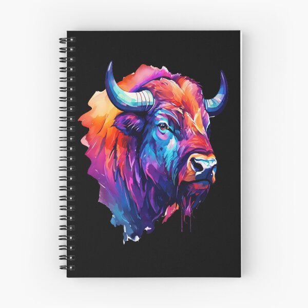 Item preview, Painted Watercolor Wild Bison designed and sold by BirdsnStuff.