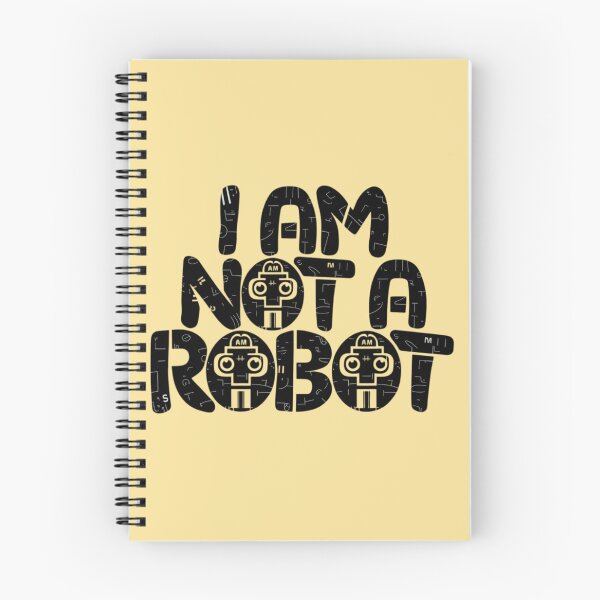 Item preview, I am not a robot designed and sold by 123ks.
