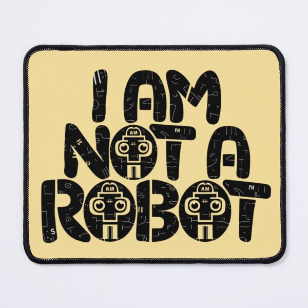 Item preview, I am not a robot designed and sold by 123ks.