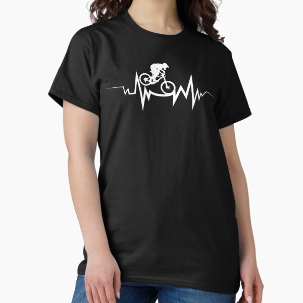 Item preview, Mountain Bike Heartbeat Cool Cycling Design designed and sold by suvil.