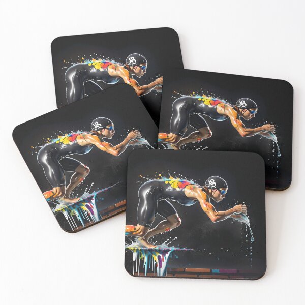 Item preview, Competitive Swimmer - Diving In designed and sold by Bright-Moonrise.