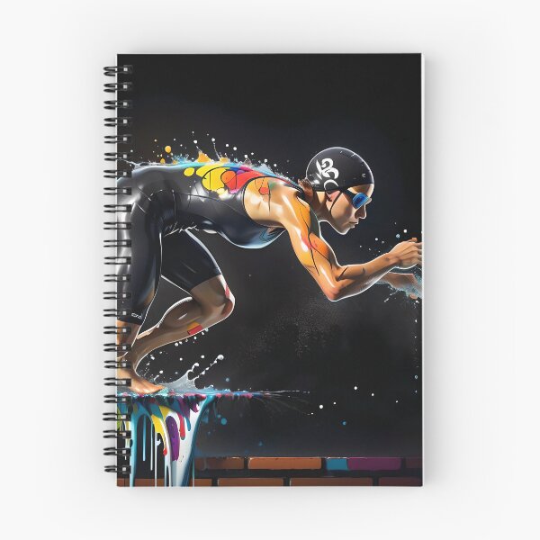 Item preview, Competitive Swimmer - Diving In designed and sold by Bright-Moonrise.