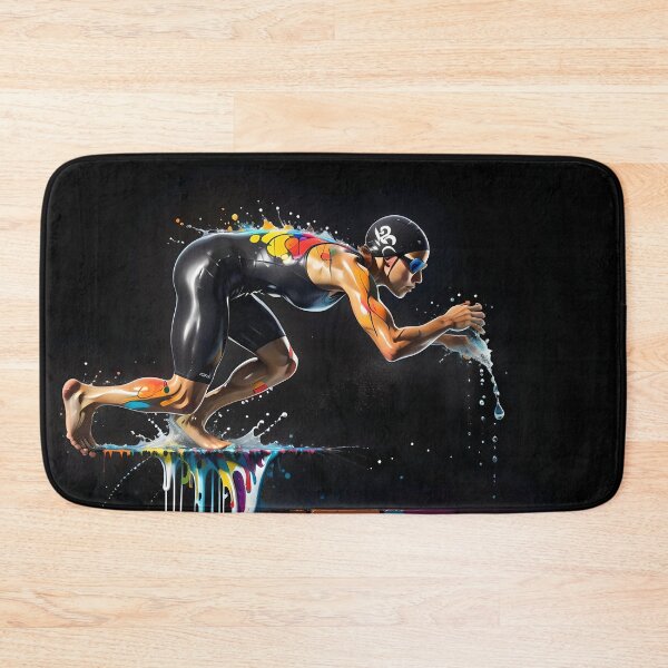 Item preview, Competitive Swimmer - Diving In designed and sold by Bright-Moonrise.