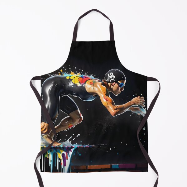 Item preview, Competitive Swimmer - Diving In designed and sold by Bright-Moonrise.