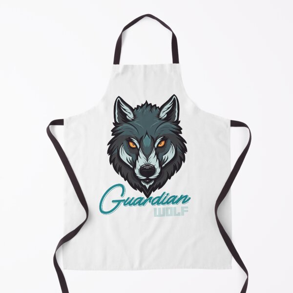 Item preview, Guardian Wolf - Gray wolf Design designed and sold by Teehiv.