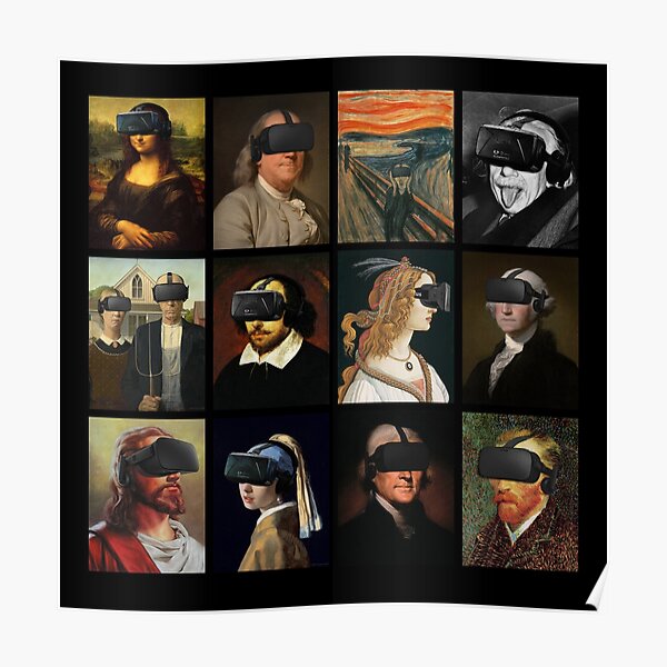Oculus Rift Collage Poster