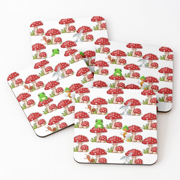 Item preview, Red Mushroom, Frog, Rabbit, Duck and Ant designed and sold by StyleAlive.