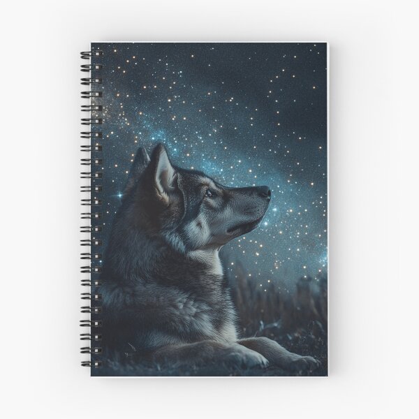 Item preview, Tamaskan Under Starry Sky designed and sold by Nocturne  Paws.