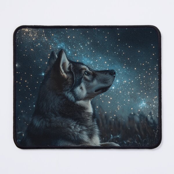 Item preview, Tamaskan Under Starry Sky designed and sold by Nocturne Paws.