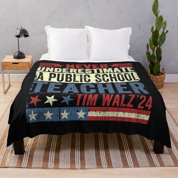 Item preview, Never Underestimate A Public School Teacher designed and sold by PrettyInk.