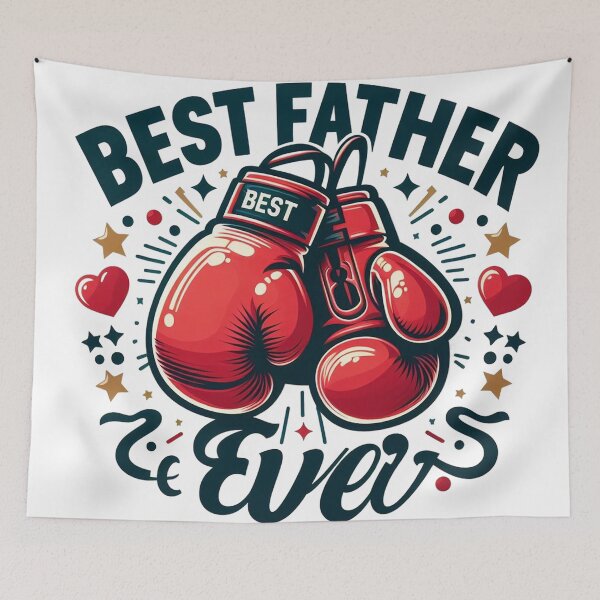 Item preview, Best Father Ever, Boxing Gloves designed and sold by deniz kaya.