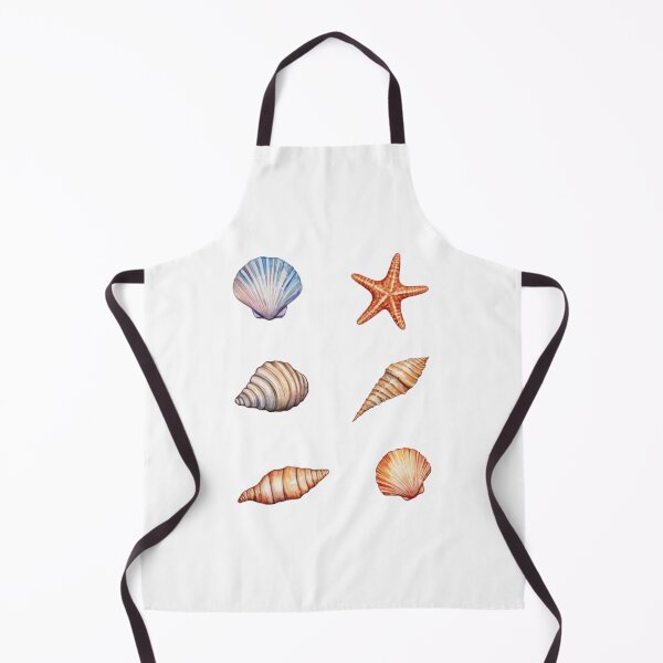 Item preview, Coastal Sea Shells Treasure Ocean Watercolor Seashells Pack designed and sold by SOUFIANE1991.