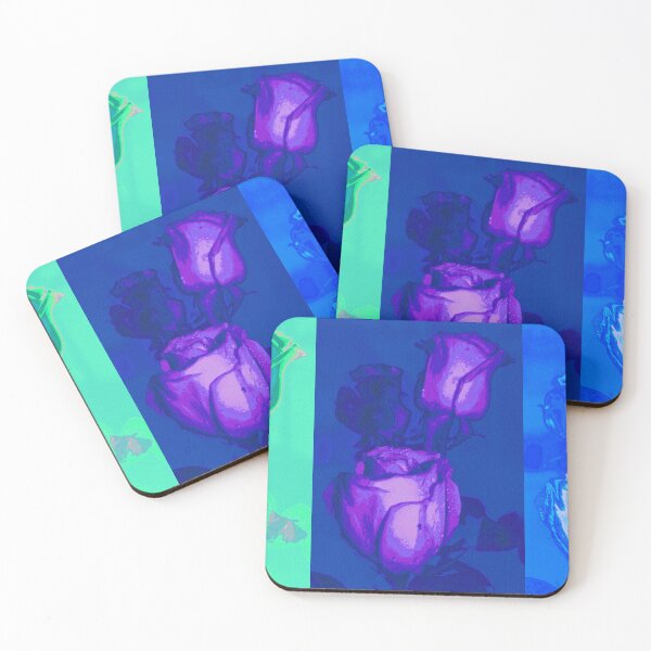 Item preview, Three pictures of a bouquet of roses in a multi-colored palette designed and sold by Kacharava.