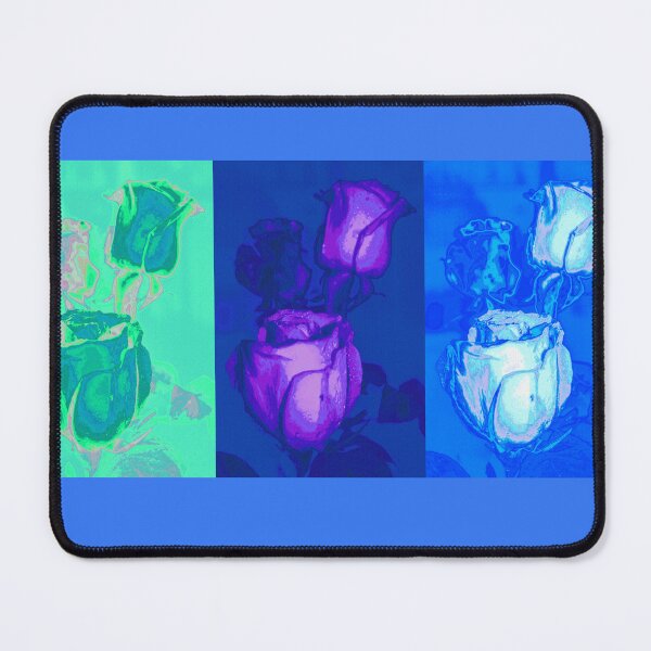Item preview, Three pictures of a bouquet of roses in a multi-colored palette designed and sold by Kacharava.