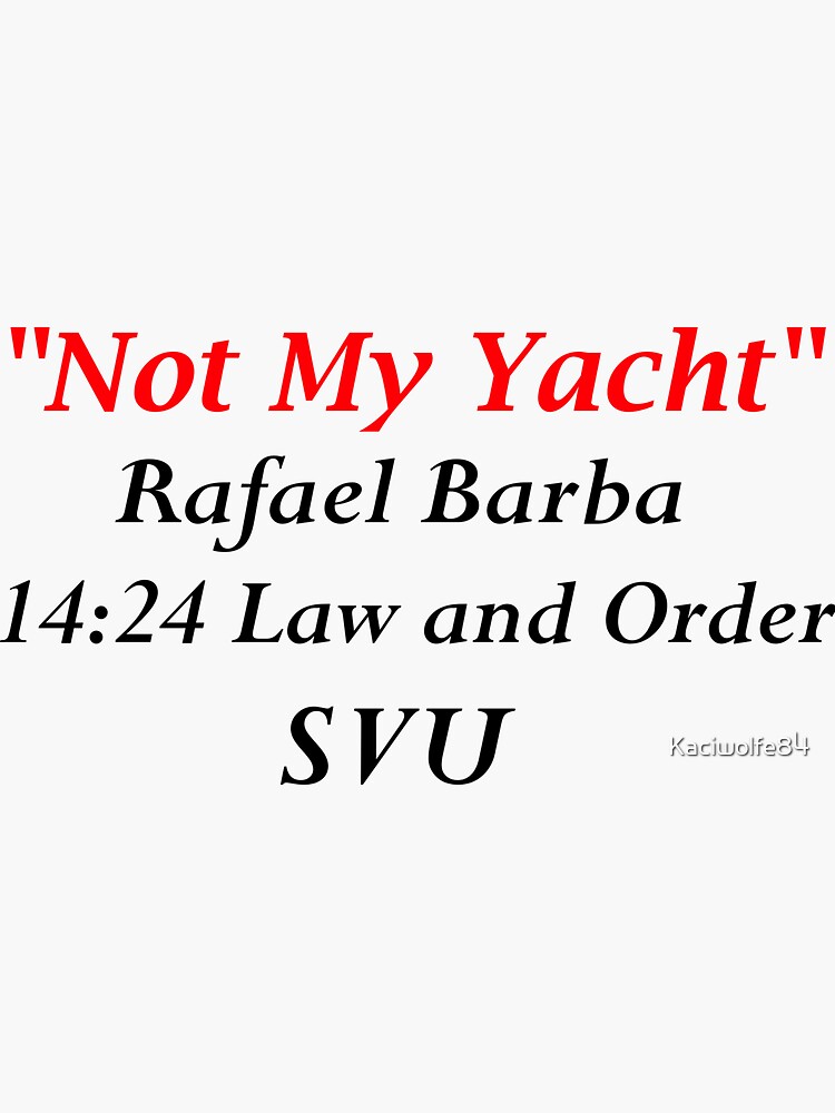 not my yacht svu episode