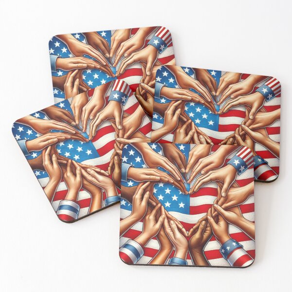 Item preview, Unity in Diversity - American Hands of Strength by VVAT designed and sold by vvatcharasena.