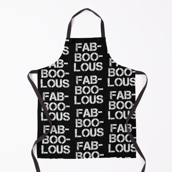 Item preview, Fab-Boo-Lous, Fabulous, Celebration for Halloween, pun, stylish, black and white designed and sold by BeebopGraphics.