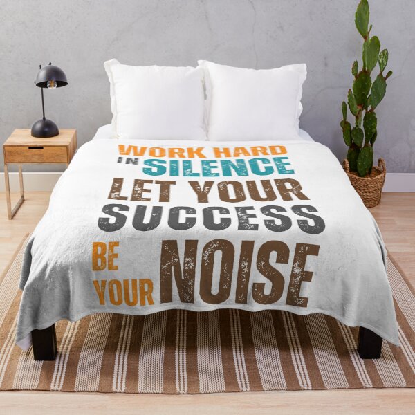 Item preview, Work hard in silence. Let your success be your noise. designed and sold by Sketch-Shack.