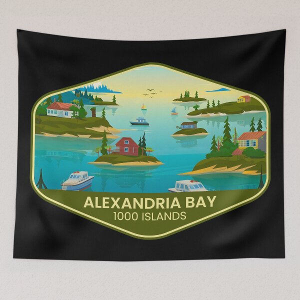 Item preview, Alexandria bay 1000 islands souvenir  designed and sold by T&C Finesse.