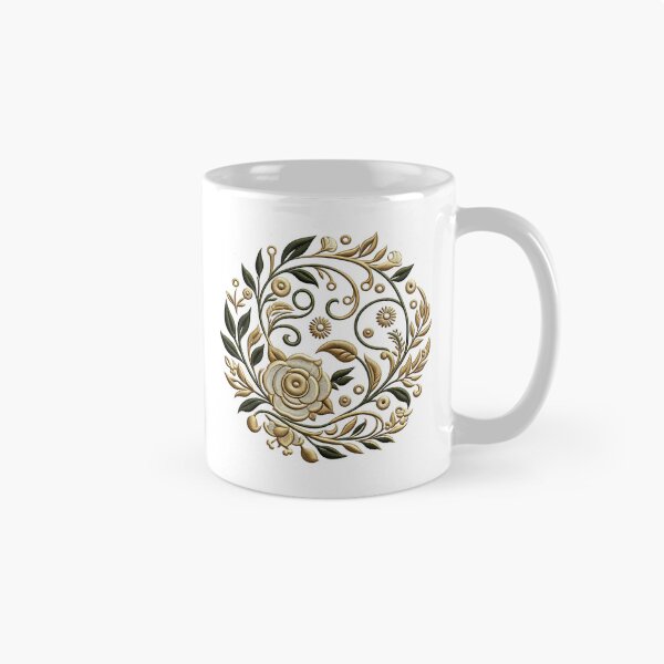 Item preview, Embroidered Floral, Flower designed and sold by deniz kaya.