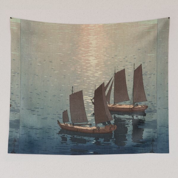 Item preview, Glittering Sea by Yoshida Hiroshi designed and sold by Takeda-art.