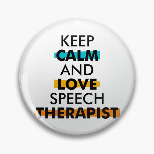 Item preview, "Keep Calm and Love Speech Therapist - Speech Therapy SLP Gifts & Appreciation" designed and sold by artworkathome.