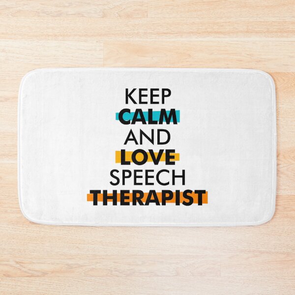 Item preview, "Keep Calm and Love Speech Therapist - Speech Therapy SLP Gifts & Appreciation" designed and sold by artworkathome.