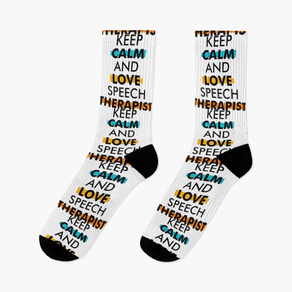 Item preview, "Keep Calm and Love Speech Therapist - Speech Therapy SLP Gifts & Appreciation" designed and sold by artworkathome.