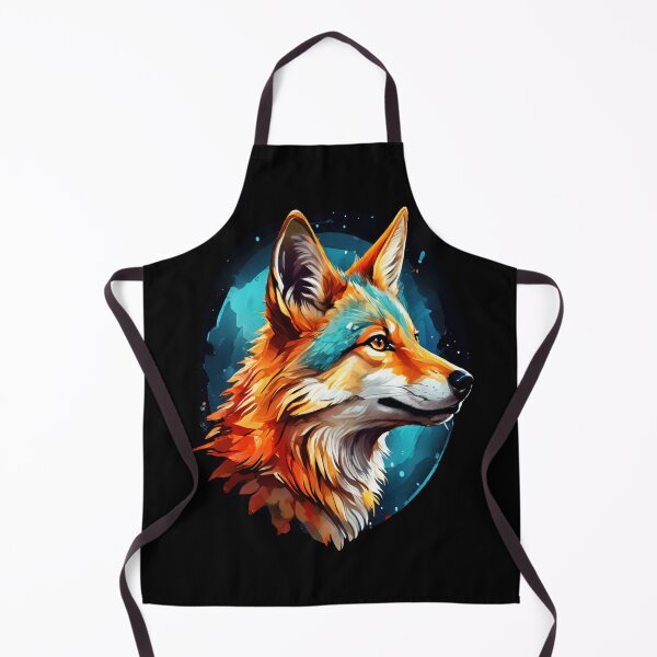 Item preview, Vibrant Jackal Wild Dog designed and sold by BirdsnStuff.