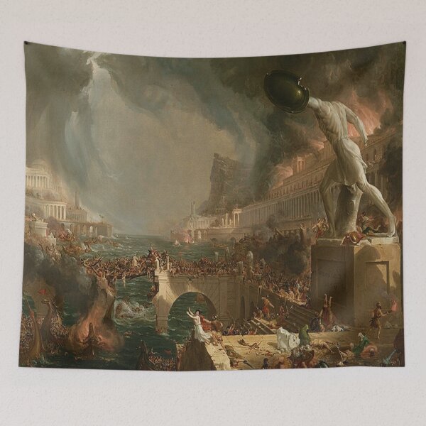 Item preview, The Course of Empire Destruction designed and sold by tomorrowsart.
