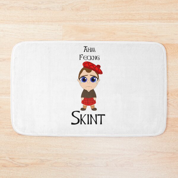 Item preview, Ahm fecking skint Scottish Doric phrase with cute Scot designed and sold by KyttsyKrafts.