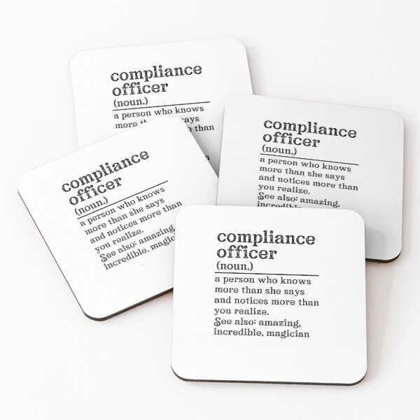 Item preview, Compliance Officer Definition: A Person Who Knows More Than She Says And Notices More Than You Realize.  See Also: Amazing, Incredible, Magician  designed and sold by TeesYouWant.