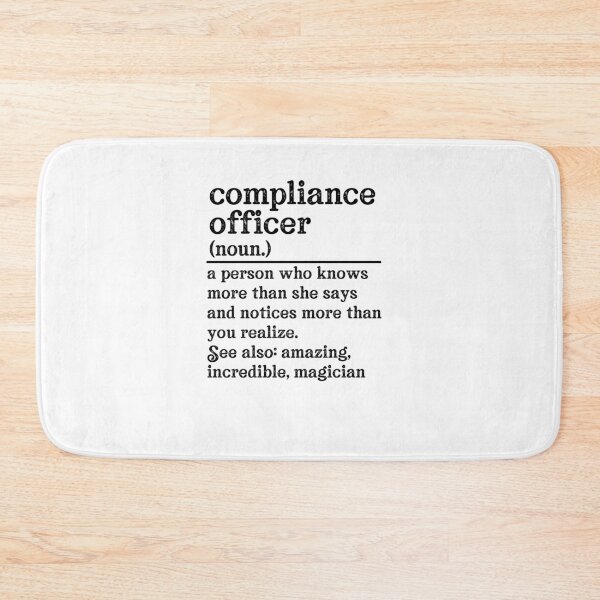 Item preview, Compliance Officer Definition: A Person Who Knows More Than She Says And Notices More Than You Realize.  See Also: Amazing, Incredible, Magician  designed and sold by TeesYouWant.