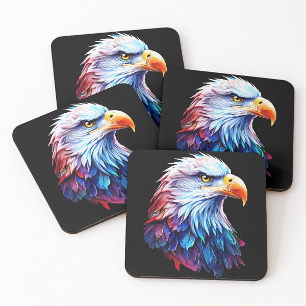Item preview, Portrait of a Bald Eagle designed and sold by BirdsnStuff.