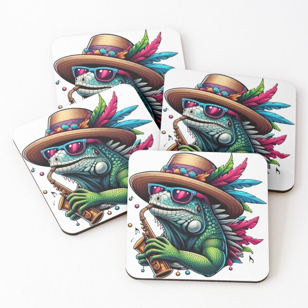 Item preview, Musician Iguana designed and sold by Aqmean.