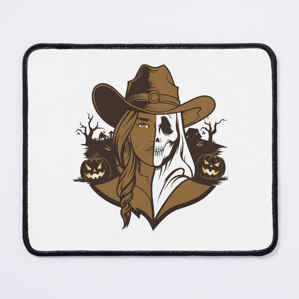 Item preview, Cool Ghoul Cowgirl -   Haunted Cowgirl -  Spooky Western Spirit designed and sold by Zyziowsky.