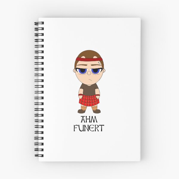 Item preview, Ahm funert Scottish Doric phrase with cute Scot designed and sold by KyttsyKrafts.