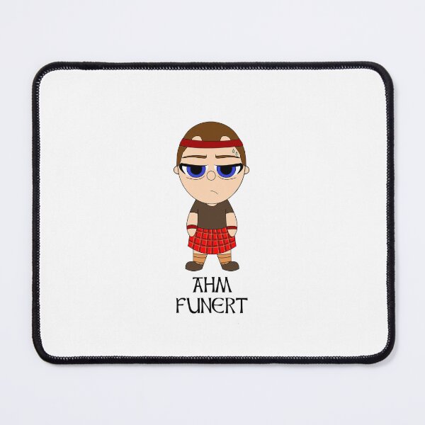 Item preview, Ahm funert Scottish Doric phrase with cute Scot designed and sold by KyttsyKrafts.