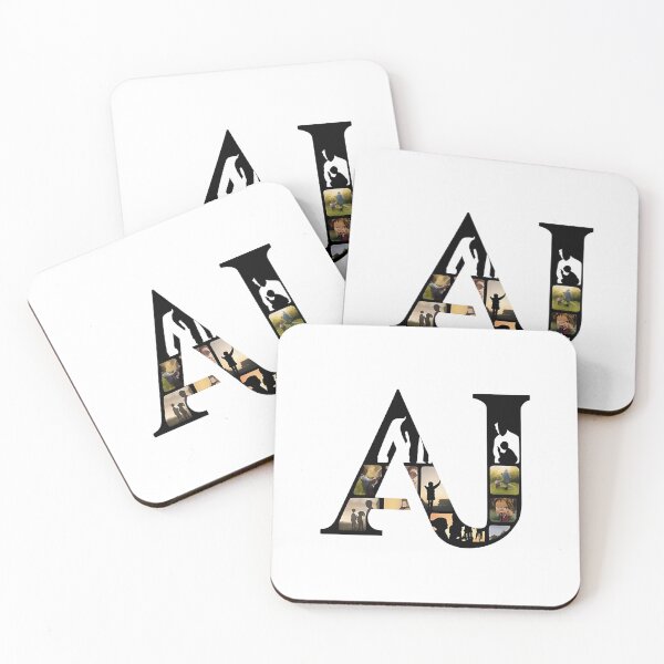 Item preview, AJ Name Personalised Name Custom print designed and sold by holidayT-shirt.