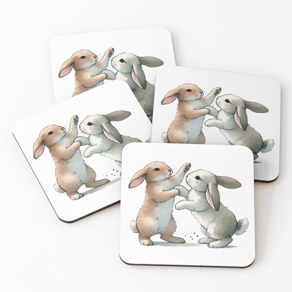 Item preview, Playful Bunny Boxing designed and sold by Jeffyshop389.