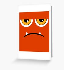 Funky monsters Greeting Card